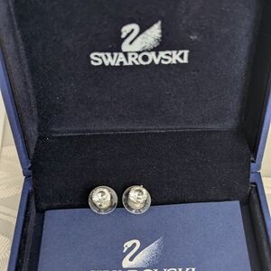 Swarovski Silver Stud Earrings